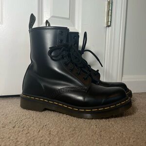 Dr. Martens Black Lace-Up Boots
